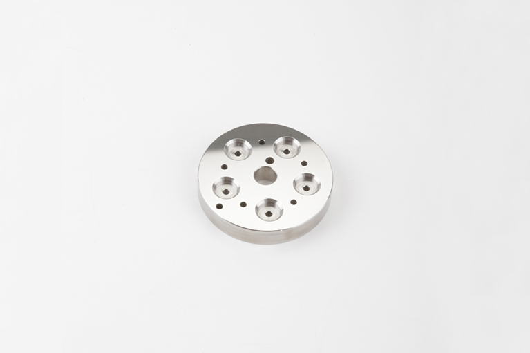 Machined sample part