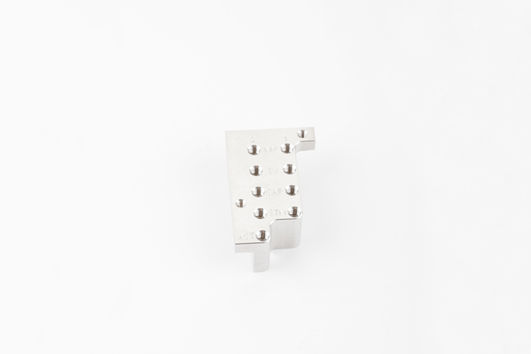 Machined sample part